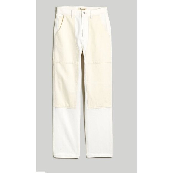 Madewell $158 The 90's Straight Jean: Two Tone Workwear Size 26 NK884 - Picture 1 of 11